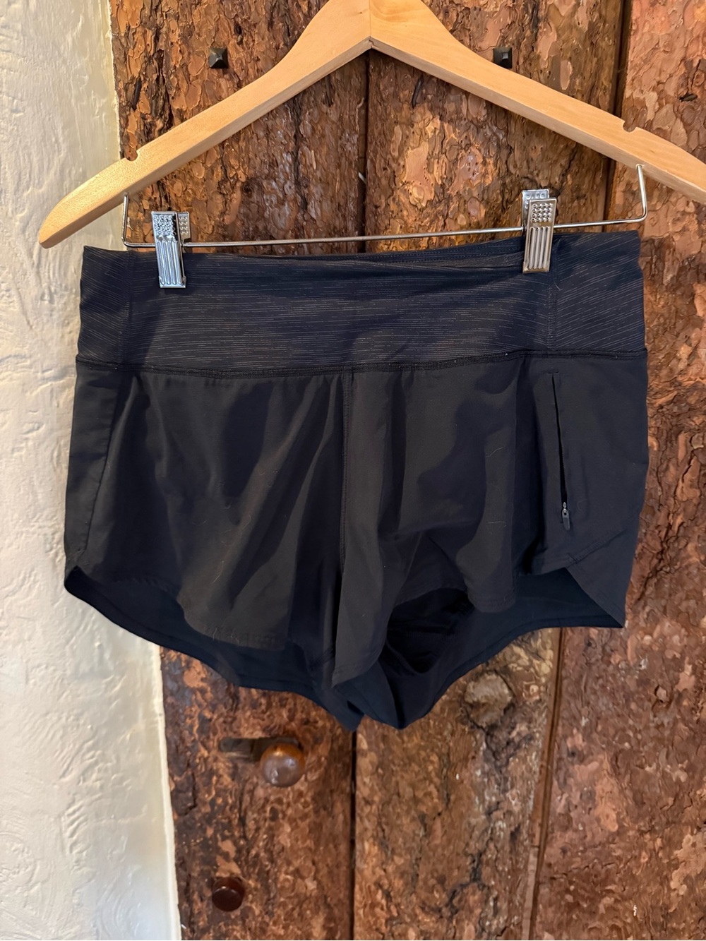 Outdoor Voices medium Black Athletic Shorts with Zip Pocket